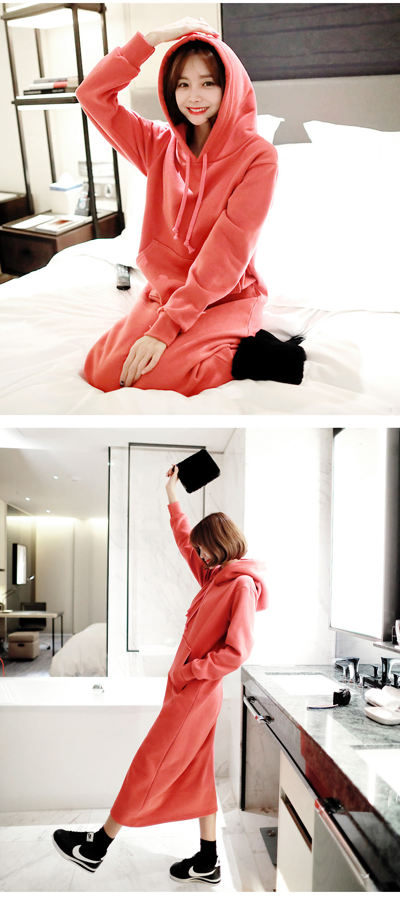 Sweatshirt femme MONIE en Coton - Ref 3217059 Image 23