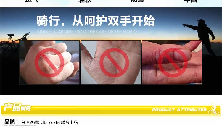 Gants de cyclisme mixte LANDON - Ref 2238981 Image 12