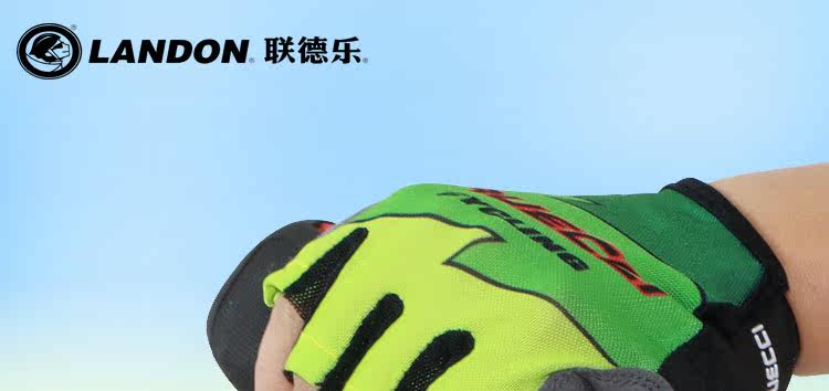 Gants pour vélo mixte LANDON - Ref 2239014 Image 6