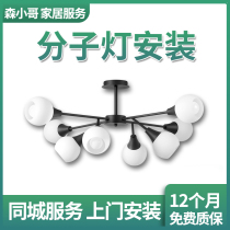 Sen Xiaoge Home Service (lamp) Shaanxi same city door-to-door installation branch lamp multi-headlamp molecular lamp