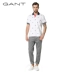 GANT Gantt nam mỏng dài tay T-Shirt Henry cổ áo thời trang thoải mái in polo shirt 222407