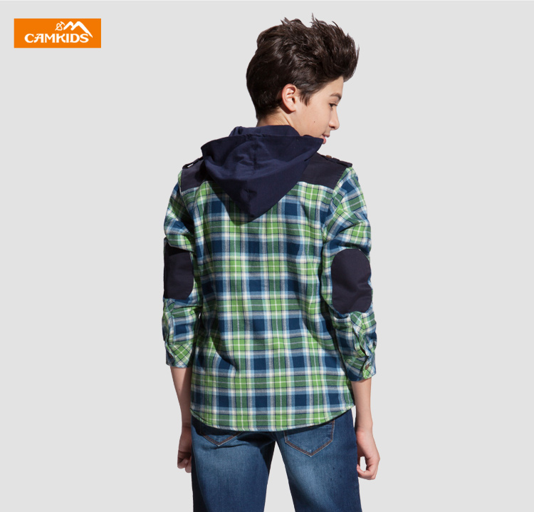 Chemise garcon CAMKIDS à manche longue - Ref 2075445 Image 23