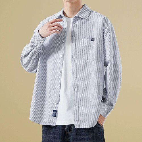 Японская осенняя рубашка, куртка для отдыха, изысканный стиль