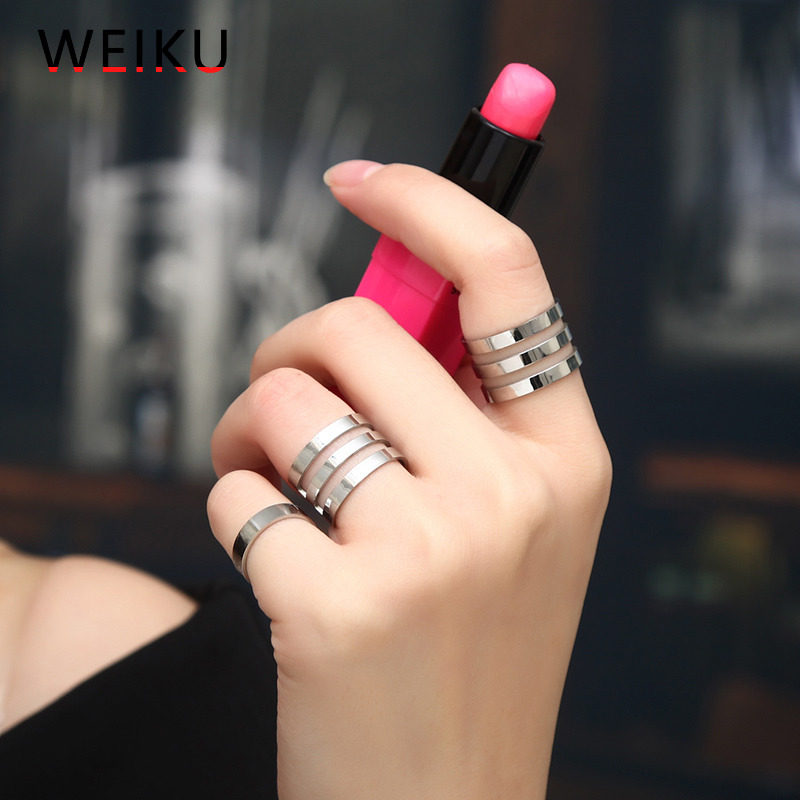 Bague Femme en Acier au titane - Ref 3087805 Image 4