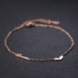 Vòng chân nữ hình trái tim Loveu vòng chân nữ phiên bản trang sức Hàn Quốc 520 món quà mạ vàng hồng 18K phiên bản Hàn Quốc của quý cô vòng chân phong cách tây âu Vòng chân