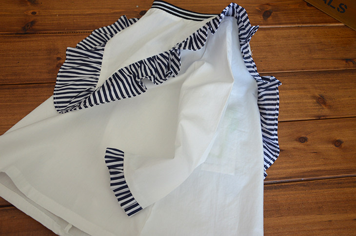 Chemise fille à manche longue en coton - Ref 2085605 Image 8