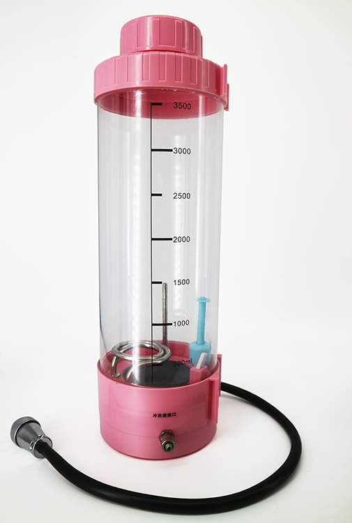 Private instrument ozone flushing bottle heating sterilization maternal pregnant women vaginal cleaning device can be added with drug flushing device