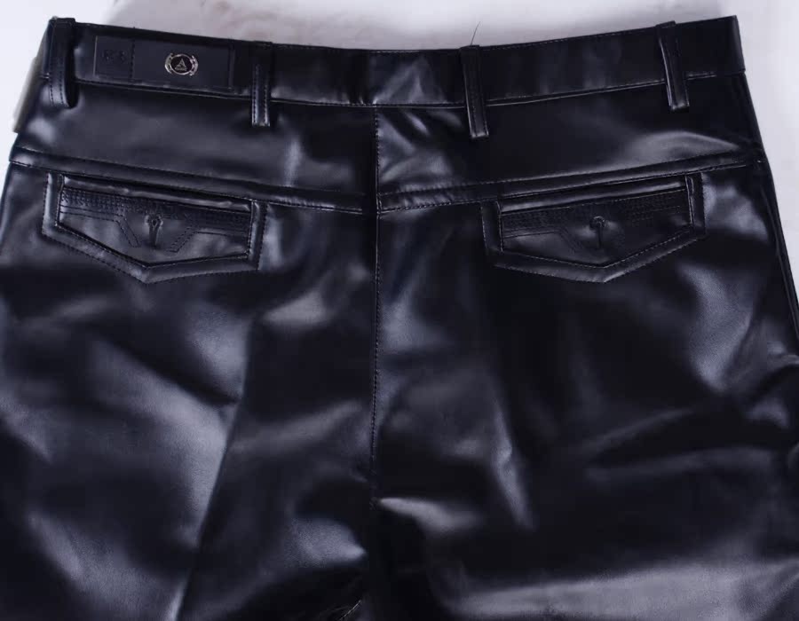 Pantalon cuir homme droit pour hiver - Ref 1479099 Image 31