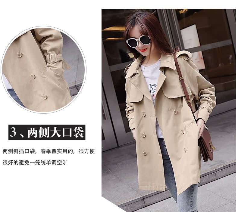 Trench pour femme en Coton - Ref 3226088 Image 13