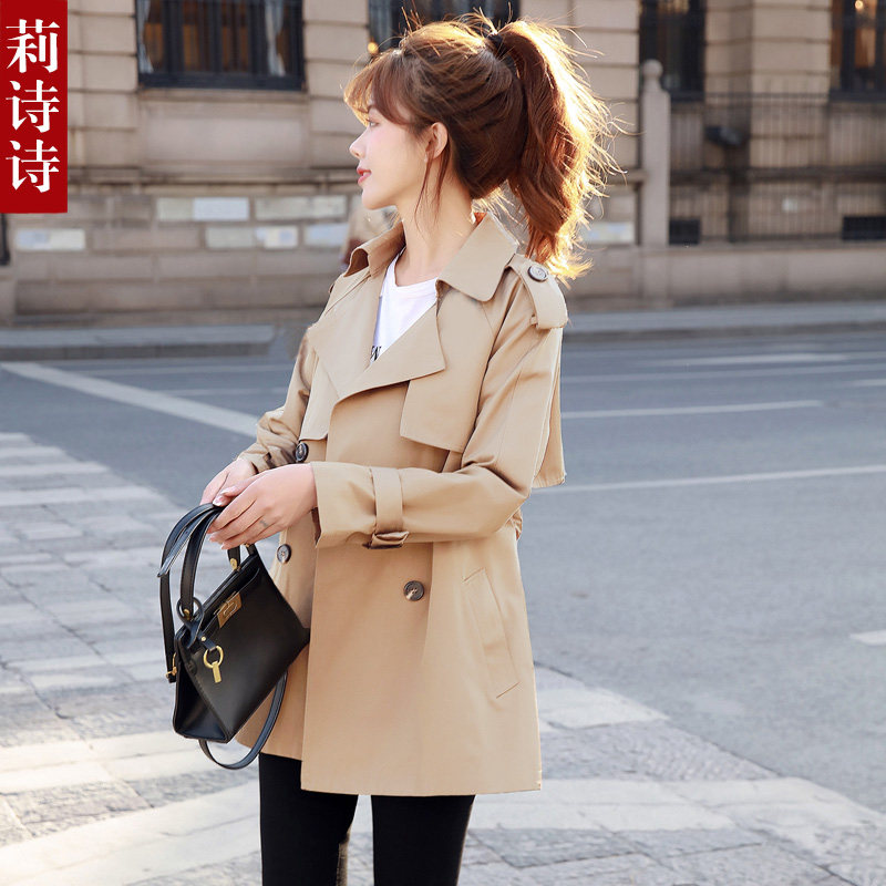 2022 Spring and autumn new casual weaters in women's clothing Long version of small sub popular cashew with slim Inn Wind jacket