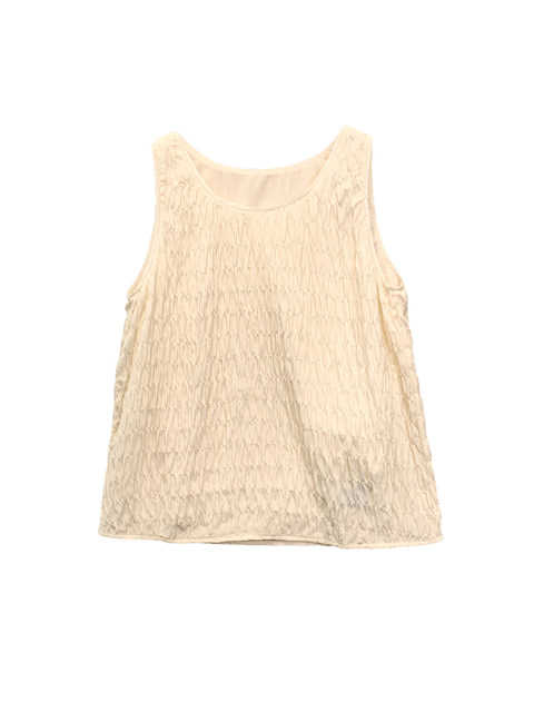 Textured Silk Mulberry Silk Pleated Camisole for Women 2024 Summer New Style High-End Light Luxury Elegant Top
