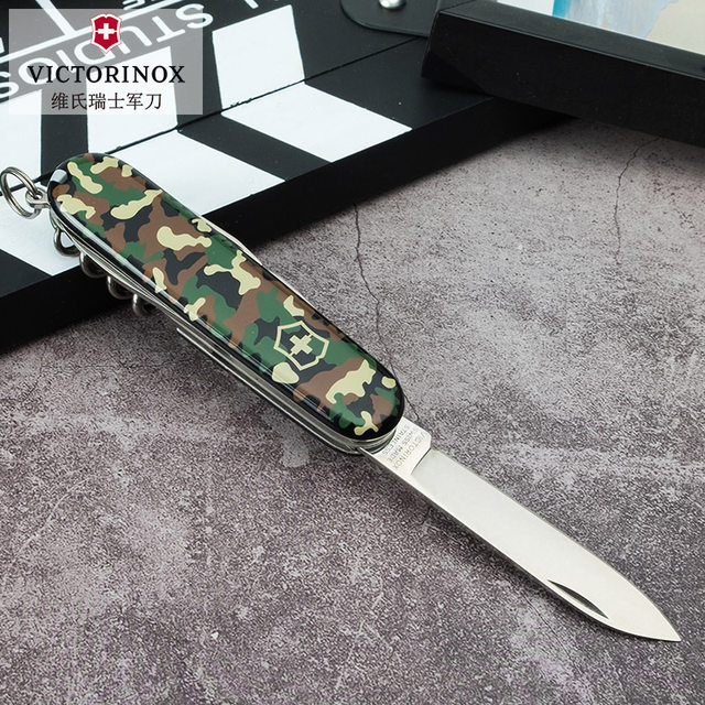 Victorinox Swiss Army Knife Original Genuine 91mm Folding Knife 1.3603.94 Multifunctional Pocket Knife Utility Knife