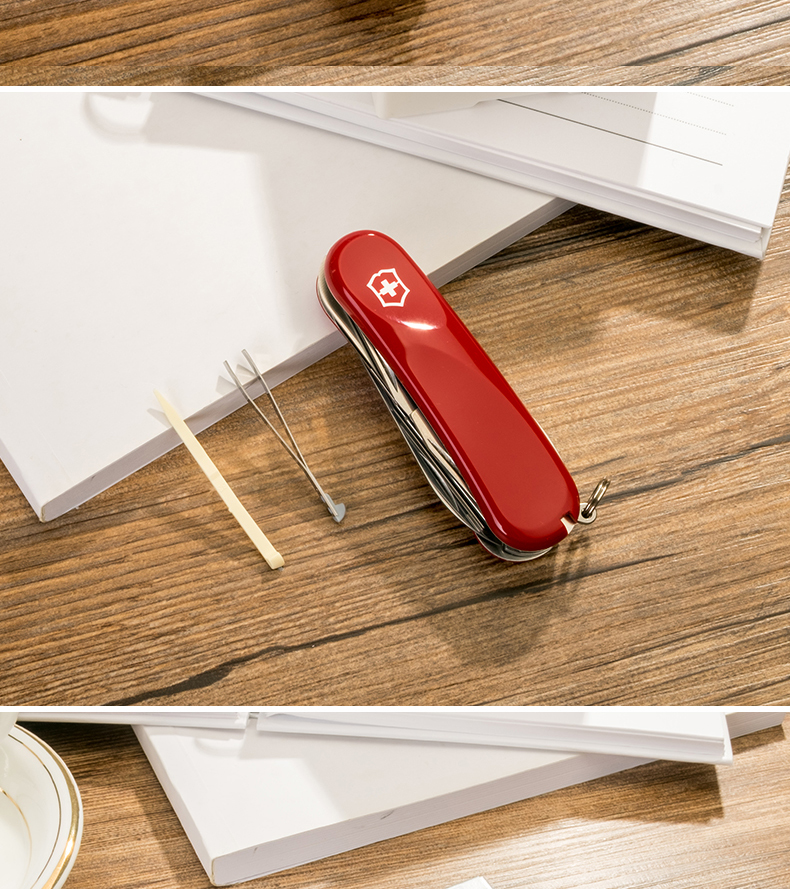 Victorinox Swiss Army Knife New Delemont Công cụ trung sĩ ngoài trời thế hệ mới Đa công cụ 2.3913.E bộ dụng cụ đa năng của mỹ 
