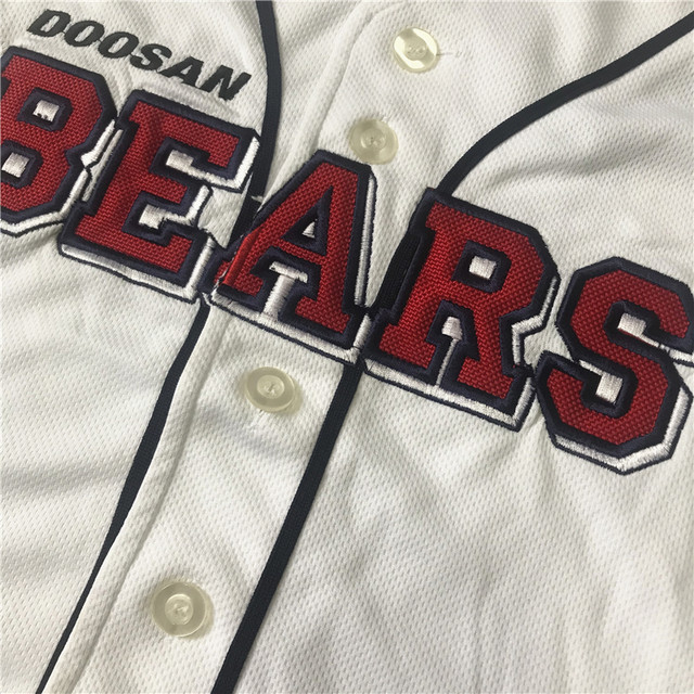 ເຄື່ອງແບບເບສບອນເກົາຫຼີແບບສະຕຣີດຮິບຮັອບສະຕຣີດເຕັ້ນສະແຕມ embroidery jersey trendy ເດັກນ້ອຍ baseball cardigan ແຂນສັ້ນ ໃສ່ພໍ່ແມ່-ເດັກນ້ອຍ