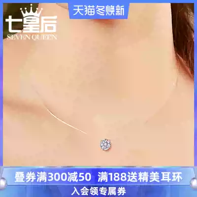 s925 sterling silver invisible transparent fishing line necklace light luxury small people fish tears pendant fish bone choker female simple