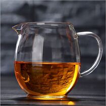 Thickened fair cup glass Fair cup High-quality heat-resistant glass Kung Fu tea set Male cup tea sea tea separator