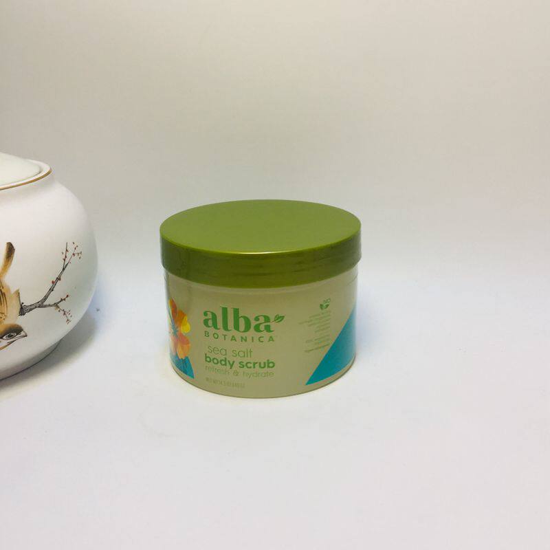 Spot USA Alba Botanica Hawaiian Sea Language Body frosted paste to keratinocytes Chicken Skin Acne 411g