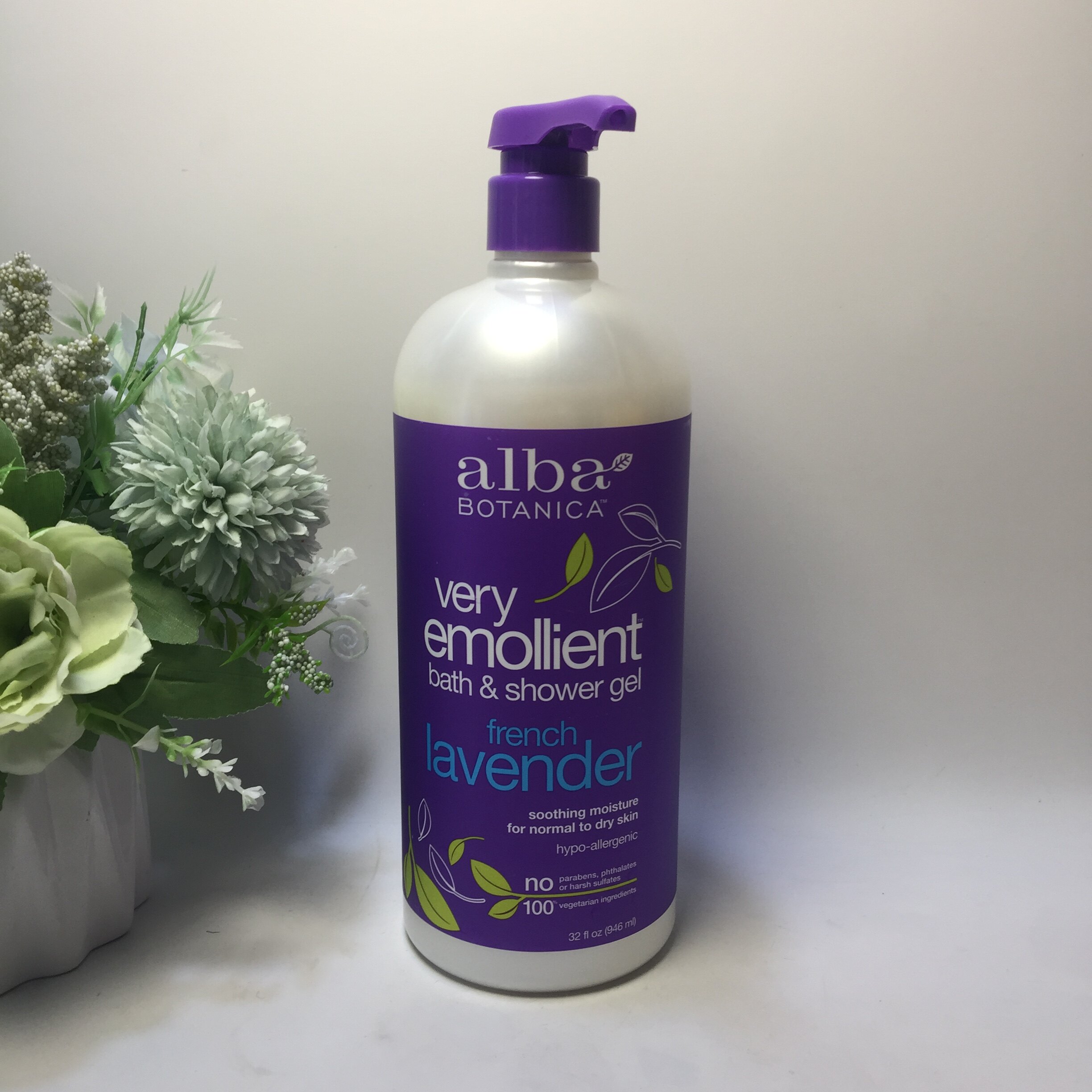 Spot USA Alba Botanica Natural France Lavender Herbs moisturizing soothing and nourishing body lotion 946