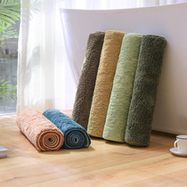 Bathroom door mat absorbent non-slip mat tatami mat home bedroom thickened toilet entrance mat