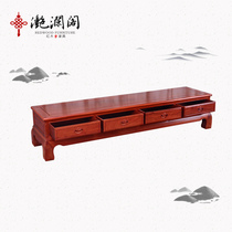 Redwood TV cabinet Myanmar Rosewood Chinese TV cabinet modern living room audition Cabinet big fruit red sandalwood floor cabinet