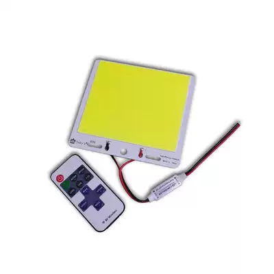 12v night market stall battery lamp photography fill light car outdoor camping barbecue strong light plate cob light source