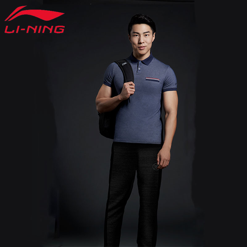 Li Ning thể thao áo POLO hè 2018 nhóm quần vợt mới mua loạt mẫu áo thể thao áo polo nam gucci