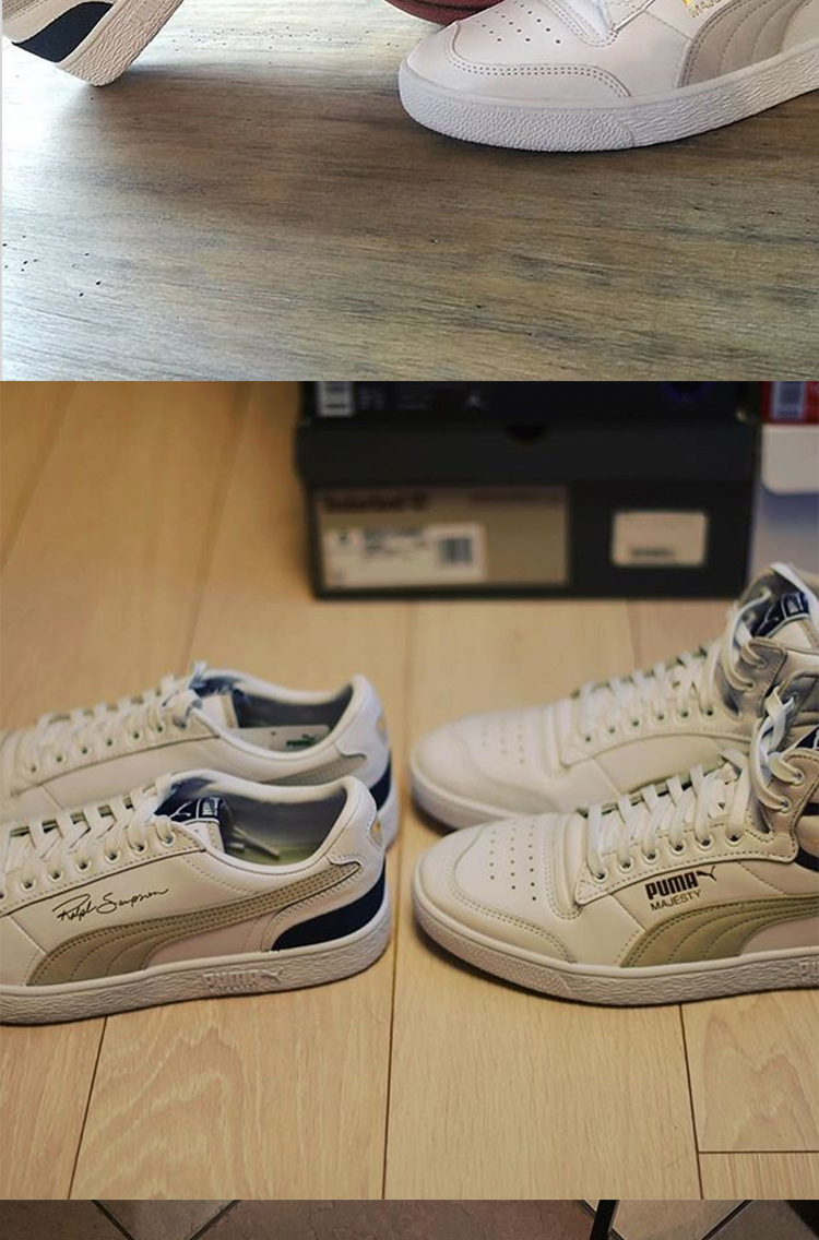 Dana PUMA Hummer Ralph Sampson OG phần chữ ký chung giày cao cấp hàng đầu 370847 - Dép / giày thường giày sneaker nữ chính hãng