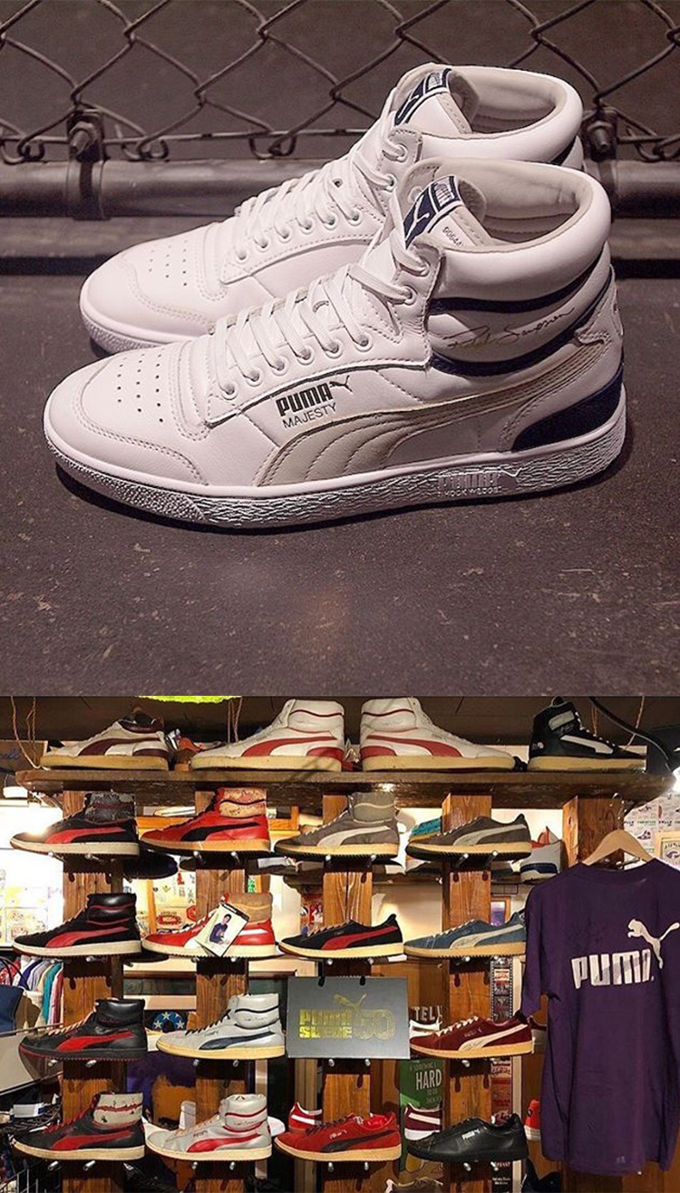 Dana PUMA Hummer Ralph Sampson OG phần chữ ký chung giày cao cấp hàng đầu 370847 - Dép / giày thường giày sneaker nữ chính hãng
