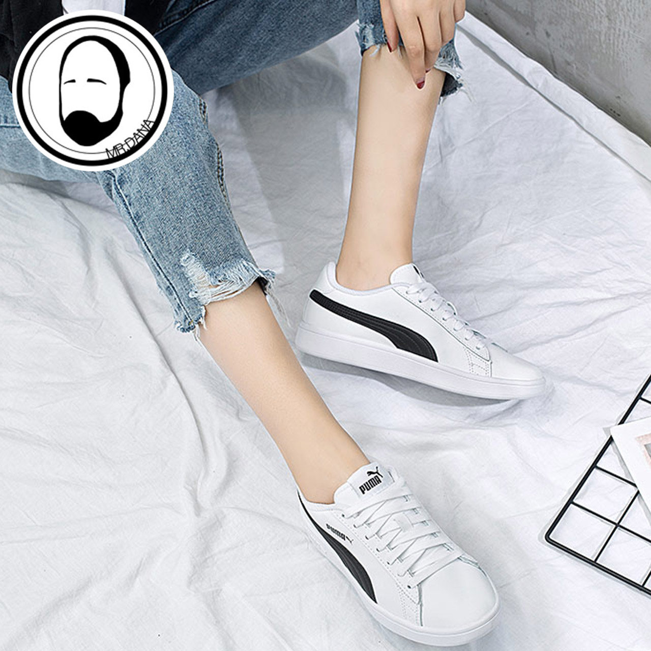 puma smash v2 outfit