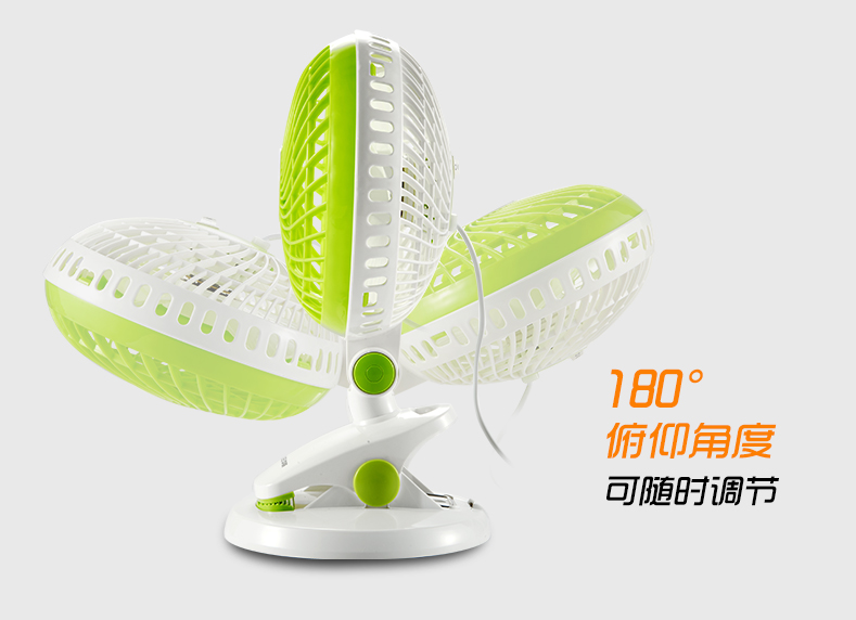 Zhonglian mini fan office usb fan quạt máy tính để bàn ký túc xá clip fan câm giường sinh viên - Quạt điện quạt mini sạc điện