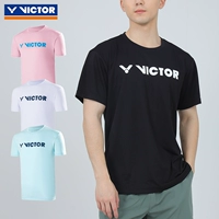 Victor, форма для бадминтона подходит для мужчин и женщин для тренировок, летняя спортивная футболка, короткий рукав