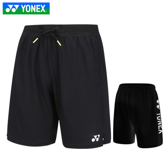 남성과 여성을 위한 YONEX 배드민턴 유니폼, 속건성 통기성 니트 스포츠 반바지 경기복 120213