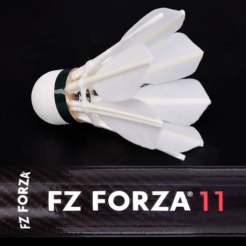Победа FORZA фирменный набор для бадминтона с настоящей стабильной и прочной обучающей гусиной перьей мяч FZ11 12 шт.