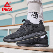 Peak sneakers mens spring and summer Joker flying non-woven casual shoes mens breathable non-slip running shoes mens shoes