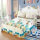 Hàn Quốc phiên bản của phong cách mục vụ giường váy ren bedspread bông bông đôi chỉ là những mảnh 1,5m /1.8 m / m 2 giường - Khăn trải giường thảm trải giường