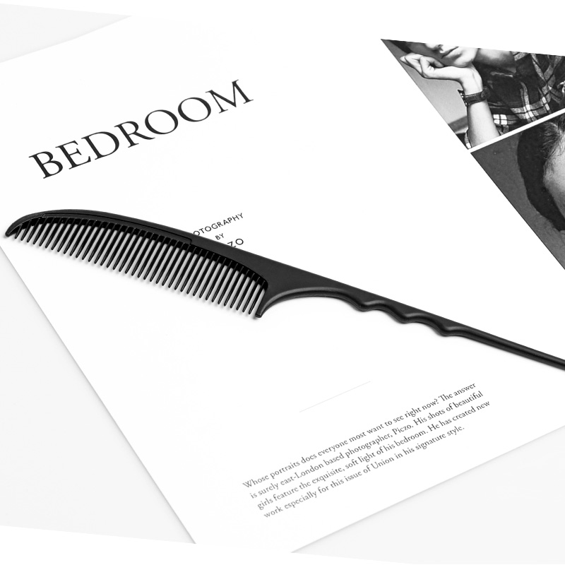 Styling Pointed Tail Comb Makeup Artist Special Comb Professional Photo Gallery Steel Needle Split Needle Dense Tooth Hairdressing Supplies Disc Hair Dresser