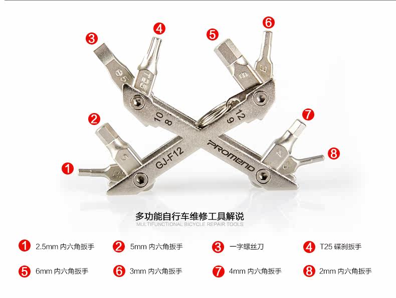 Outils pour vélo PROMEND - Ref 2278408 Image 9