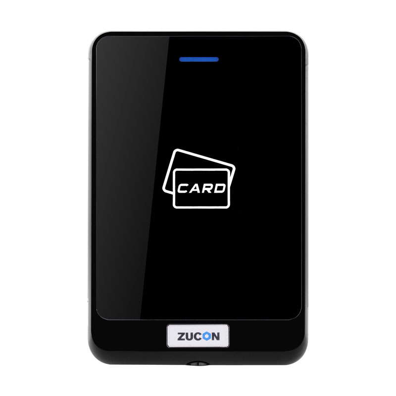 ZUCON 105联网门禁读头IDIC门禁读卡器韦根26 34防水读卡器配控制器