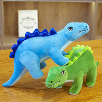 Cartoon Dinosaur Emulation Bully Dragon Wool Suede Toy Sword Tooth Dragon Groveling Dollop Doll Paparazzi for male and female childrens birthday gifts