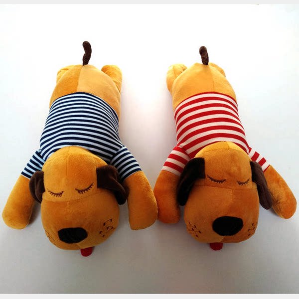 Big head dog lying dog plush toy dog ​​small doll birthday gift doll doll sleeping pillow dog