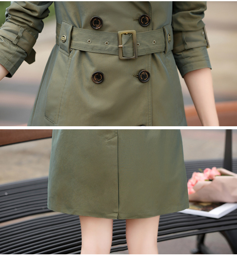 Trench pour femme en Coton - Ref 3227971 Image 26