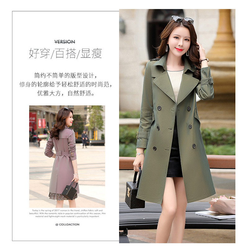 Trench pour femme en Coton - Ref 3227971 Image 9