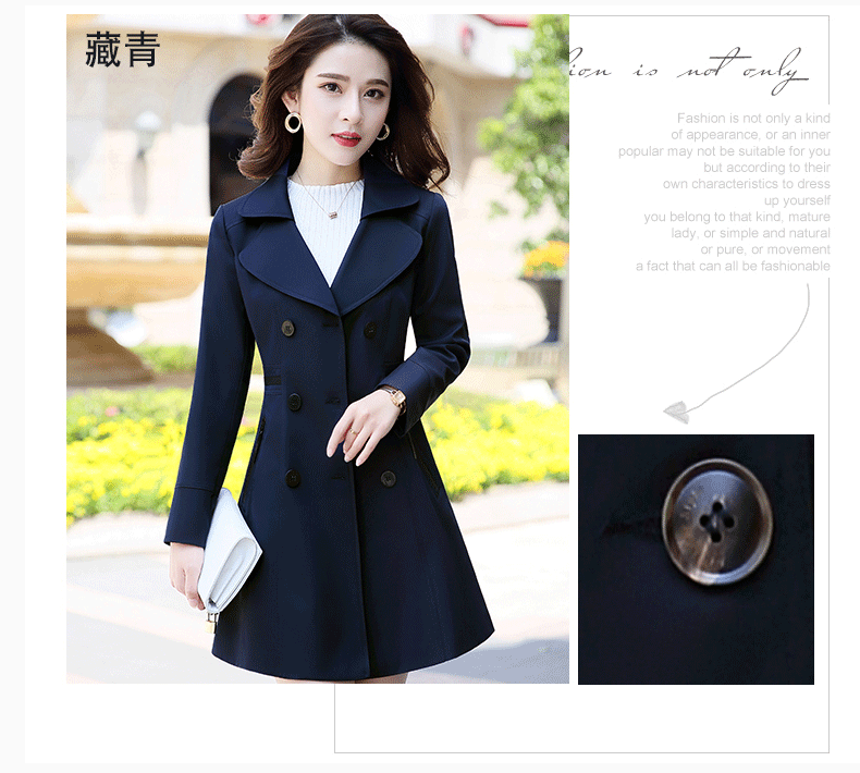 Trench pour femme en Polyester - Ref 3226222 Image 19