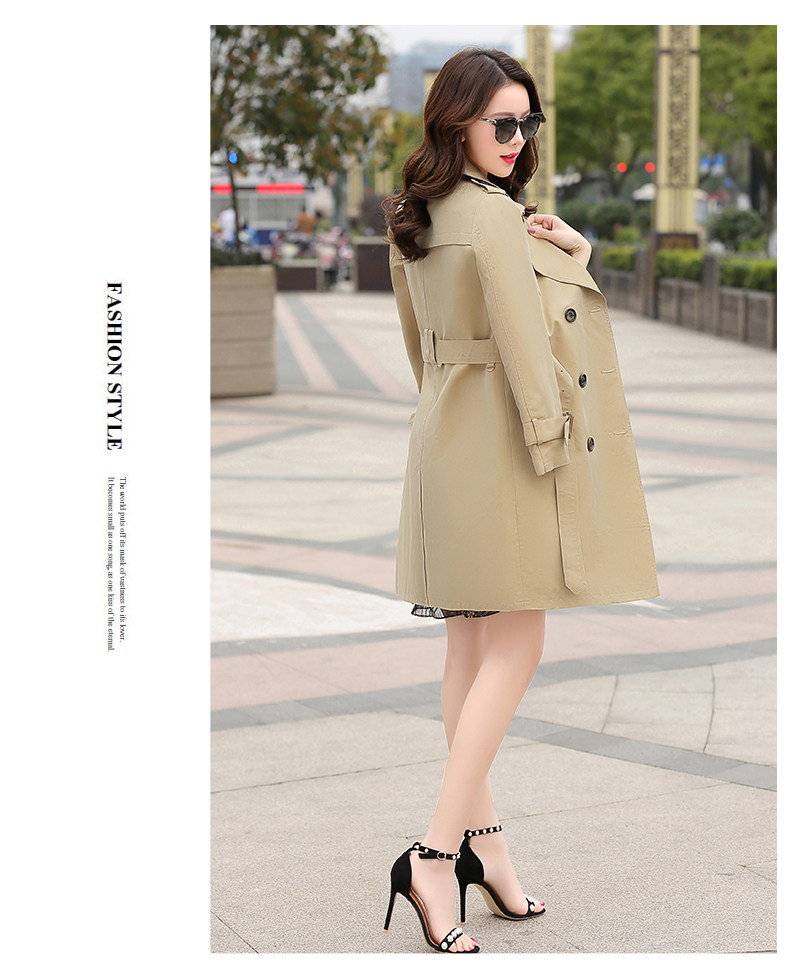 Trench pour femme en Coton - Ref 3227971 Image 22