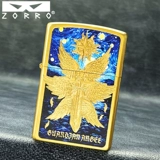 Креативная резная латунная ветрозащитная старомодная зажигалка на керосине