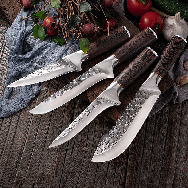Tick Bone Knife Cut Butcher Knife Split Butcher Knife Open Sheet Fish Forged Cut Watermelon Stainless Steel Parched Earth Ear Its Grilled Meat Cleaved