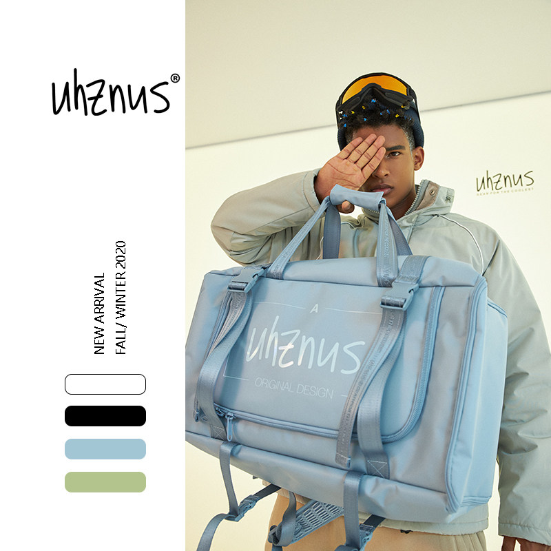 Uhznus Skating Fitness Training Basketball Ski Water Resistance Large Capacity of Shoulder Backpack for Men and Women