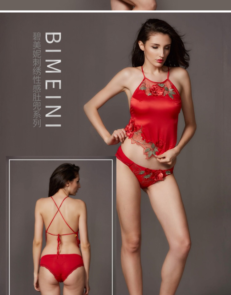 Bimei Ni người lớn quyến rũ tạp dề nội y ren siêu mỏng
