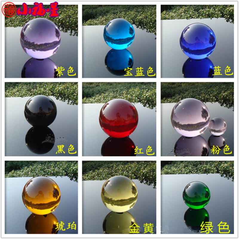 16mm crystal ball manufacturers custom solid color jewelry bead feng shui decoration red colored glass ball bead checkers