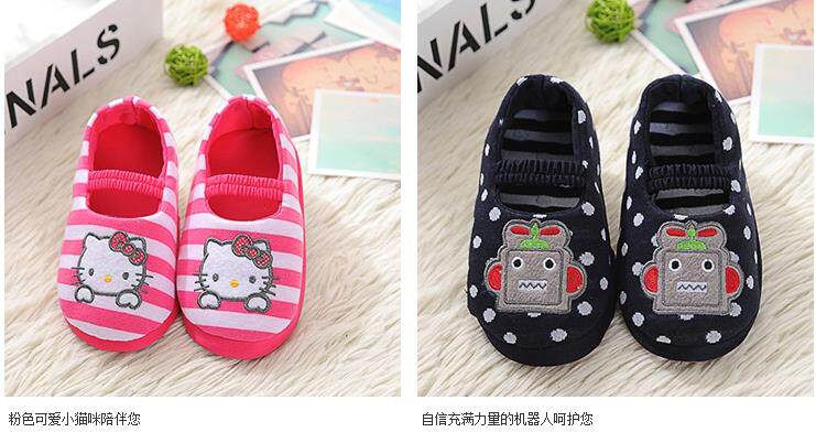 Pantoufles enfants en suède pour hiver - semelle caoutchouc - Ref 1005765 Image 10